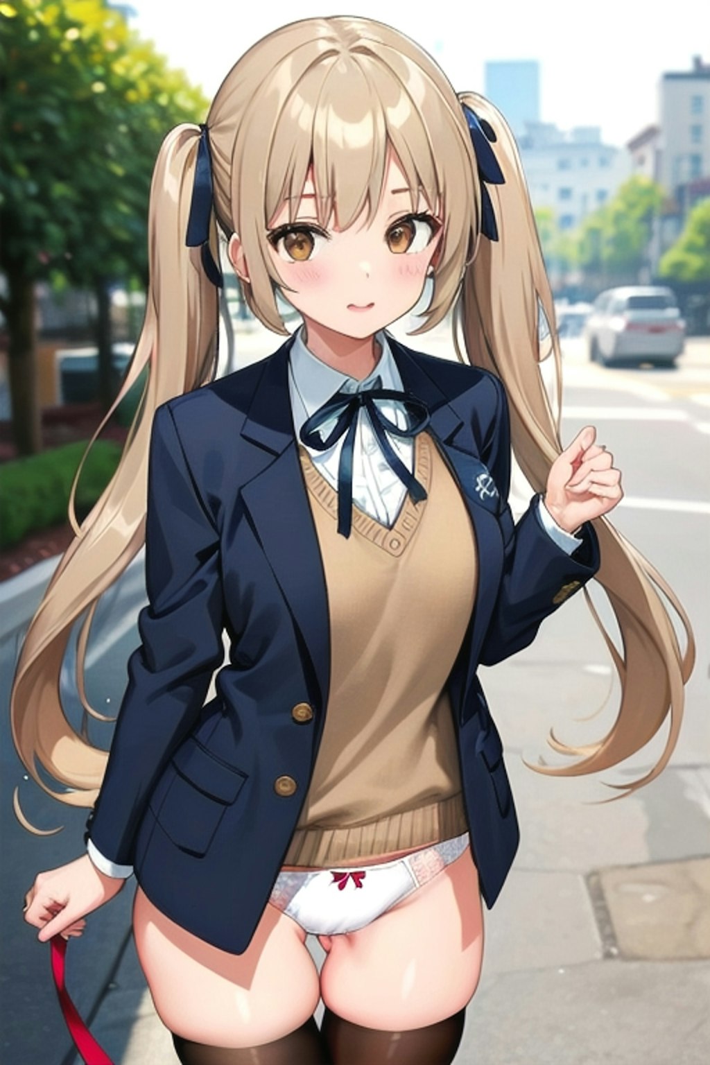 School twintails girl