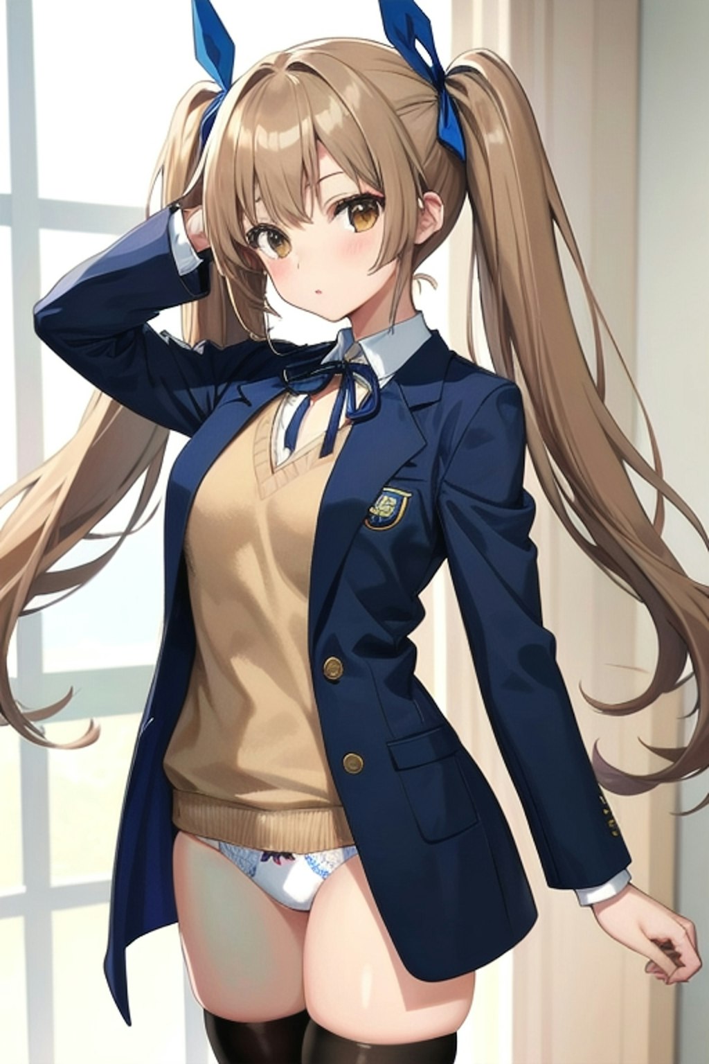 School twintails girl