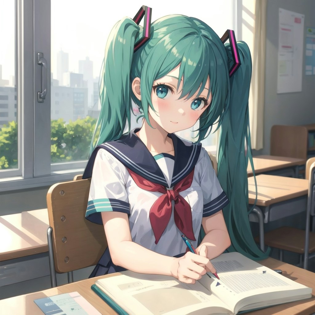 今、授業中