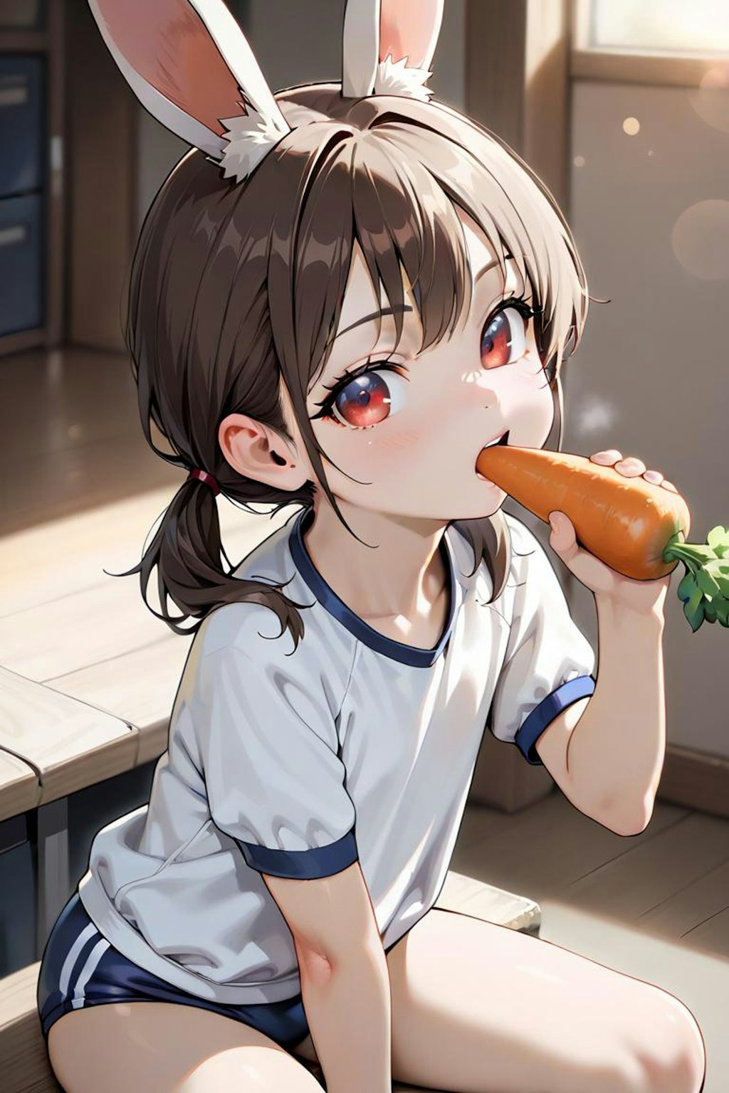 ニンジン大好きウサ耳娘②