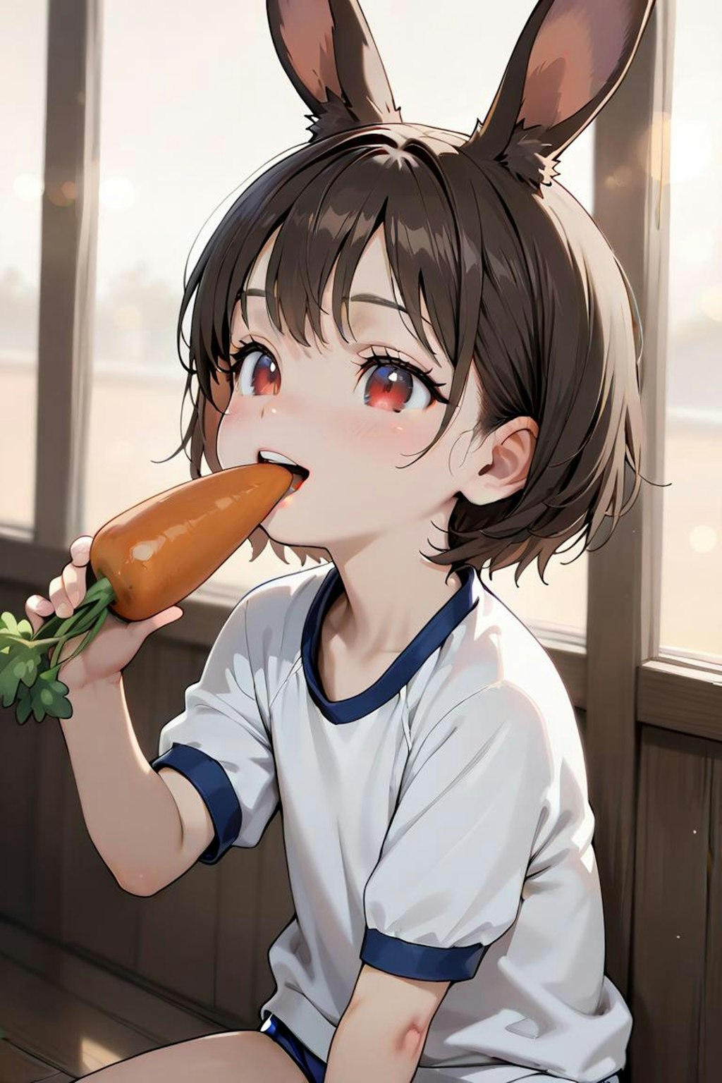 ニンジン大好きウサ耳娘②