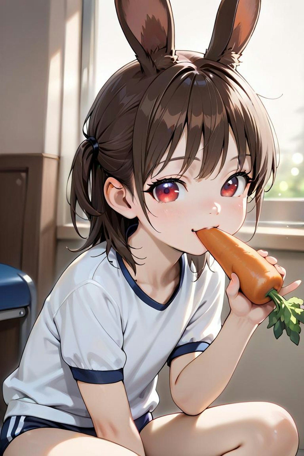 ニンジン大好きウサ耳娘②