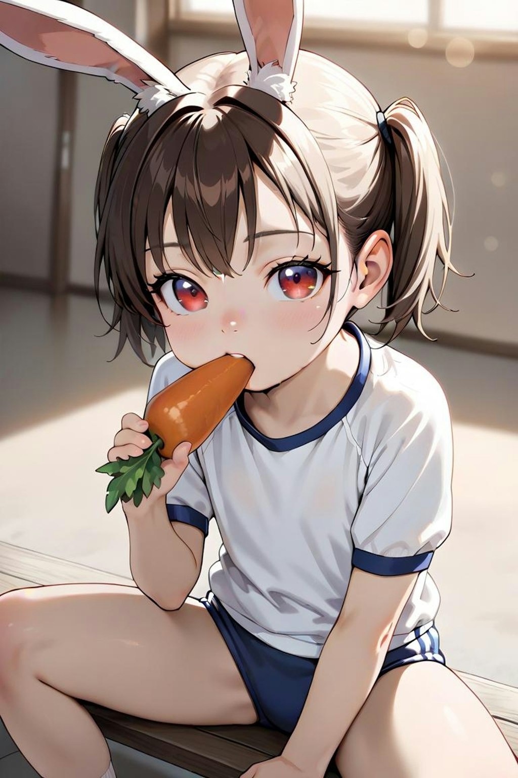 ニンジン大好きウサ耳娘②