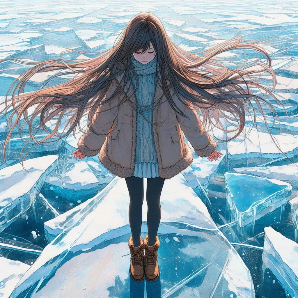 氷上の少女