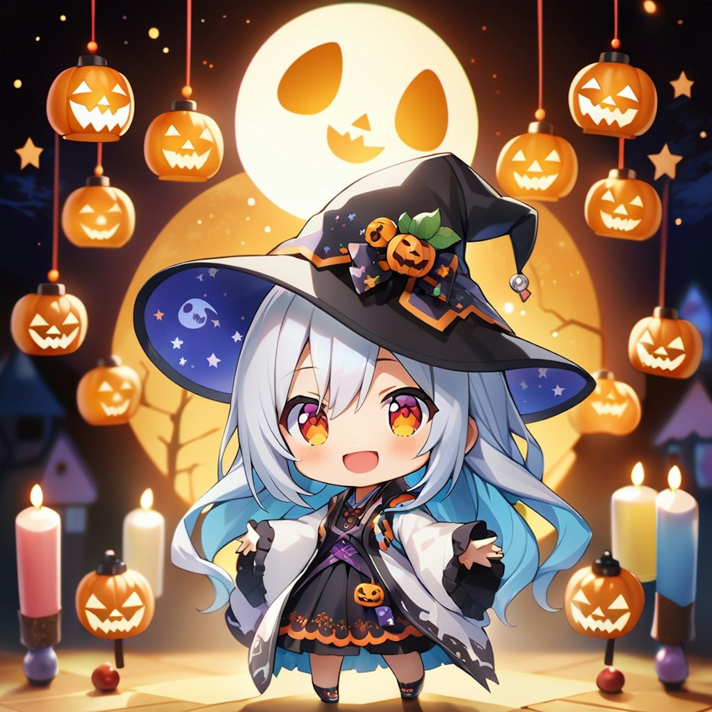 ねんどろいど風のハロウィン娘さん