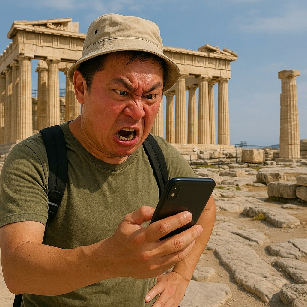 ギリシャでワン切りしゃらくせぇ