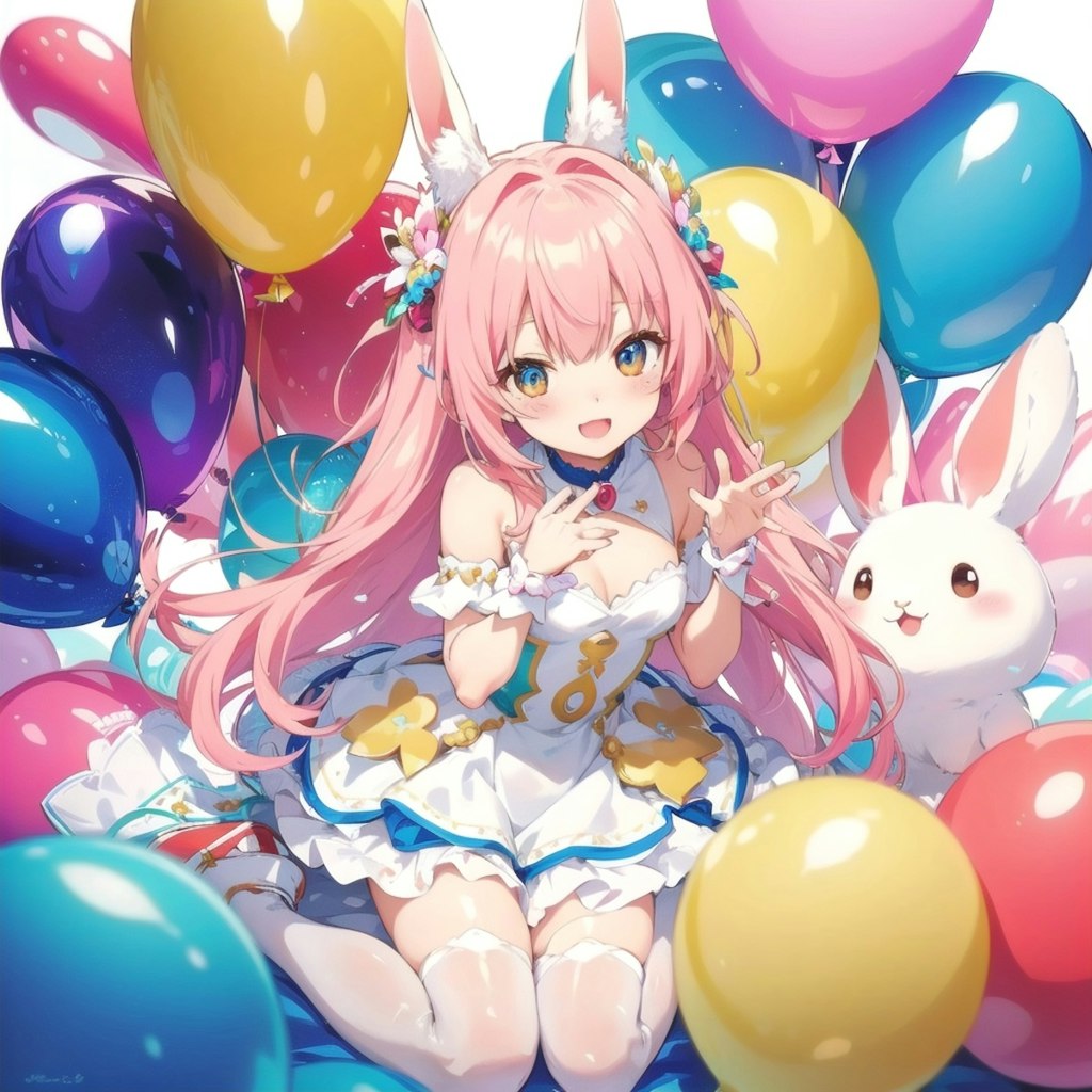 うさうさバルーン🎈