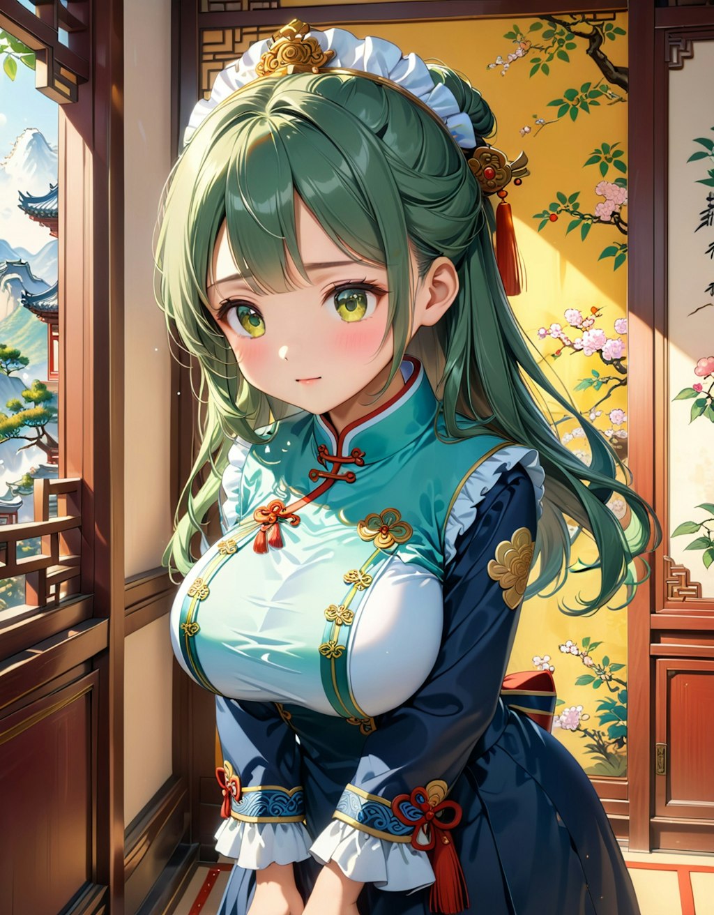 宮中の女学校にて...