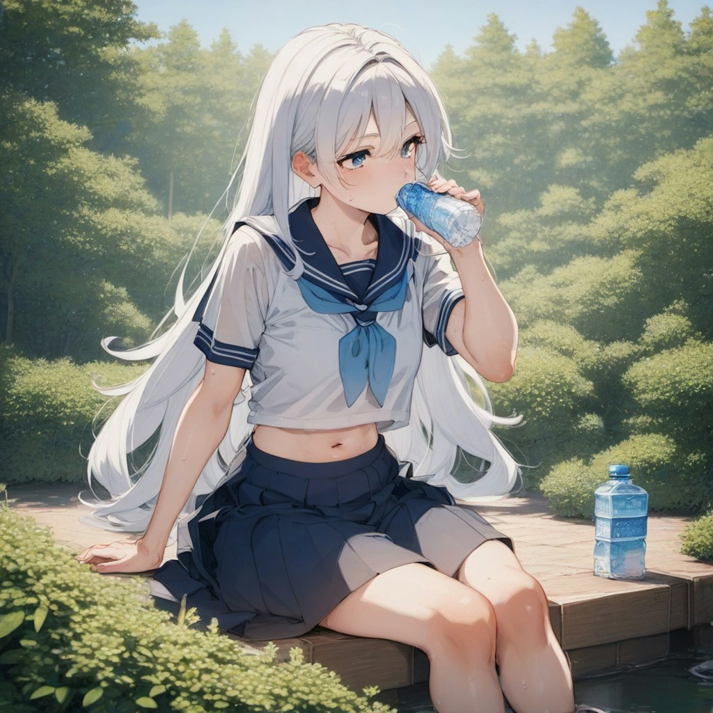 セーラー服の女の子