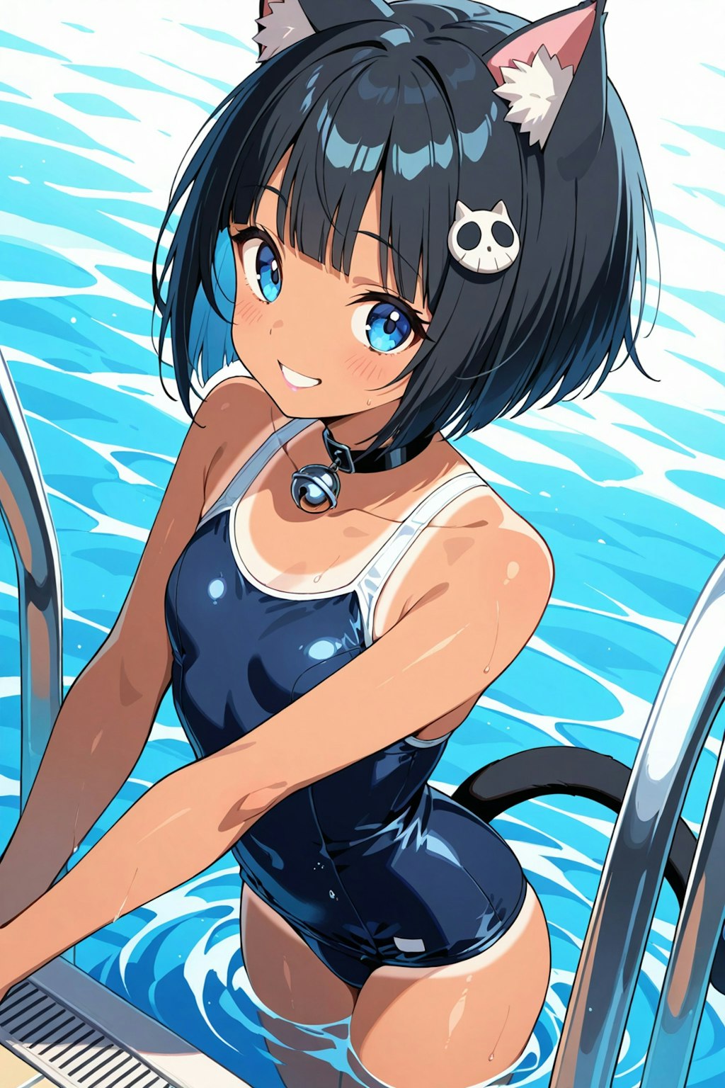 赤根京　スク水 