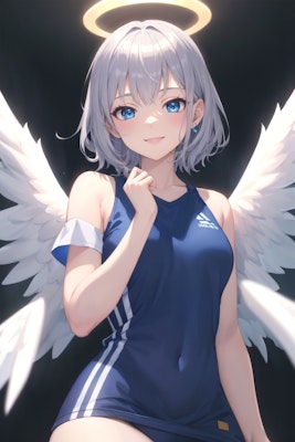 スポーツウェア天使