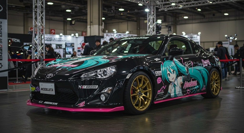 初音ミク痛車トヨタ86