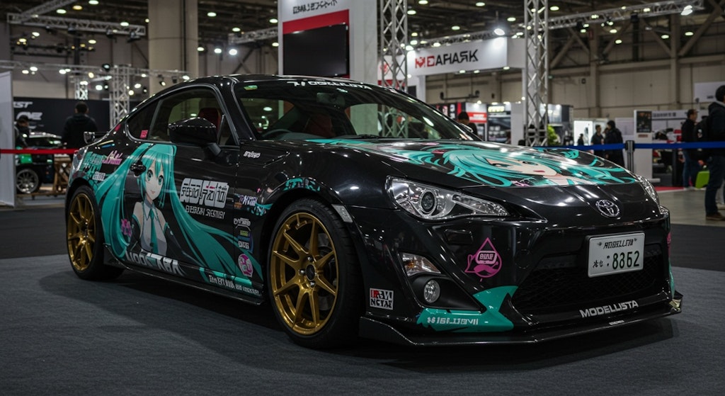初音ミク痛車トヨタ86