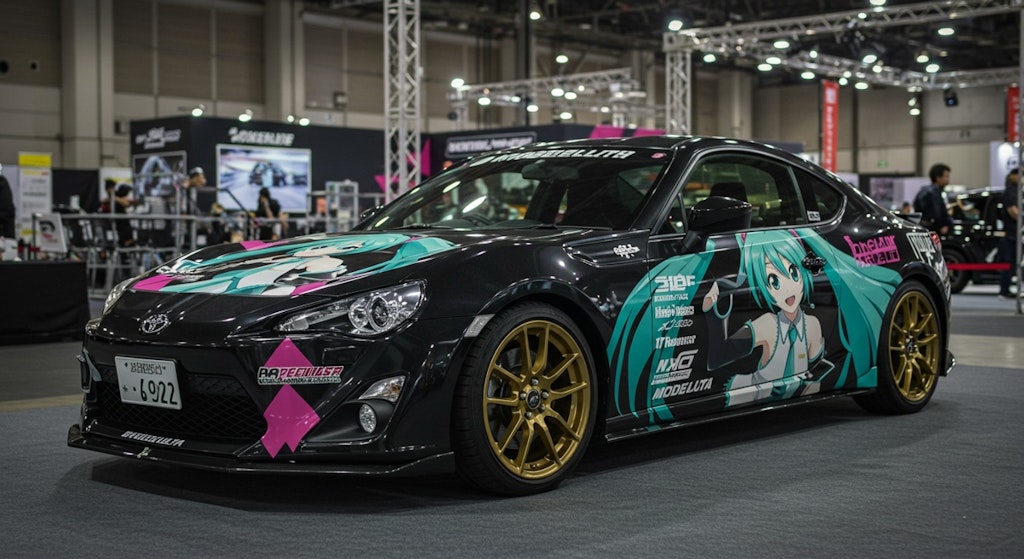 初音ミク痛車トヨタ86