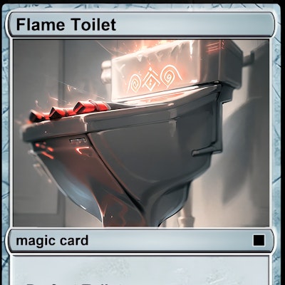 【魔法カード】火洗式トイレ