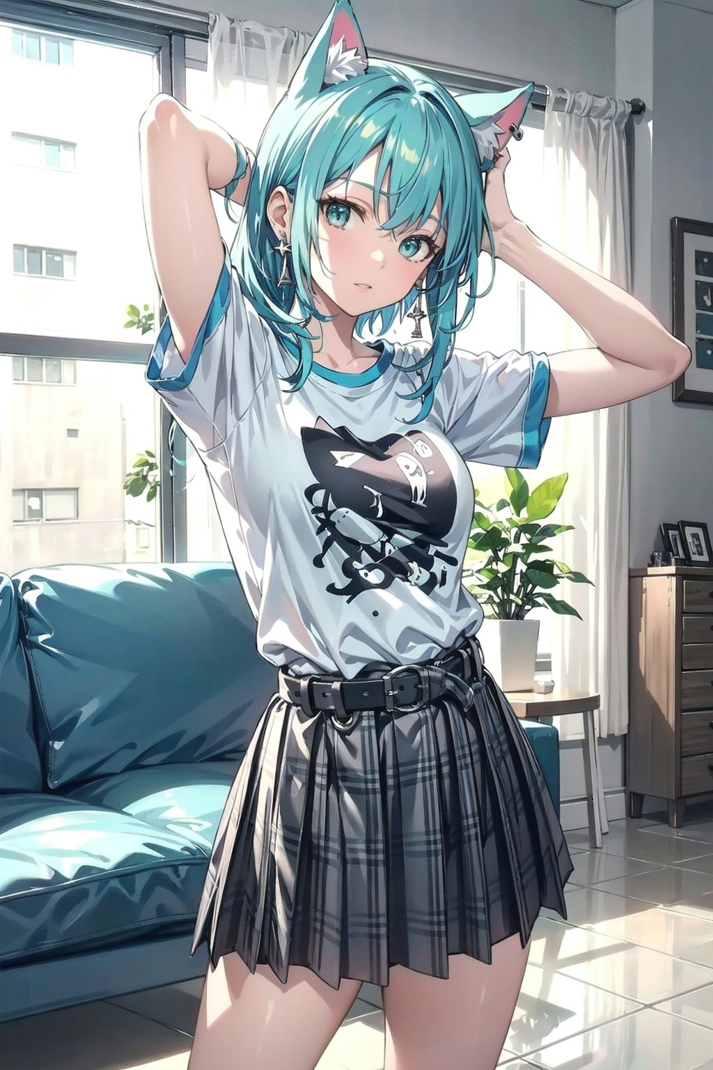 モデルポーズ…様になってますか❓🐱