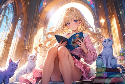 青空と猫と読書