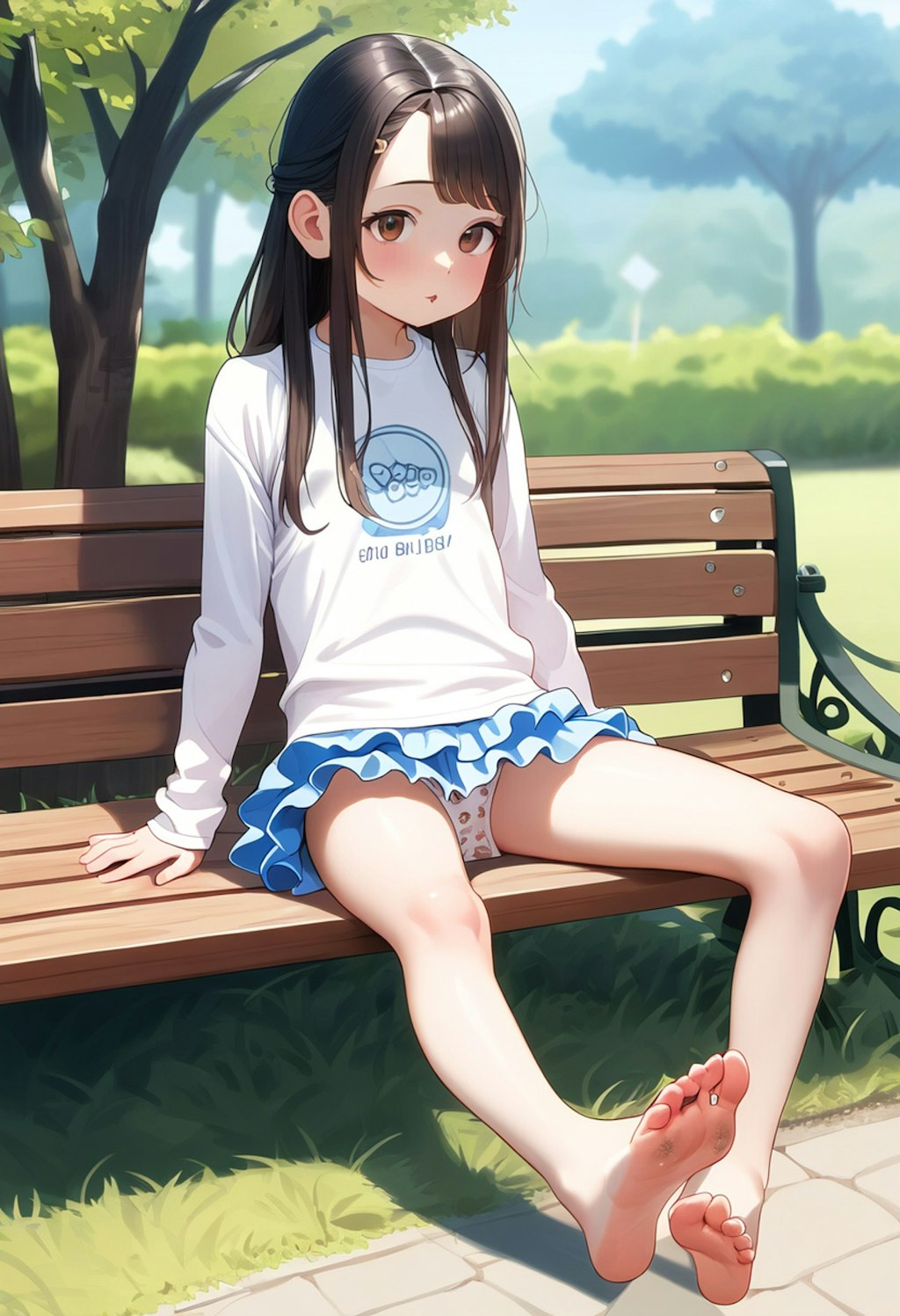 指の間に入った砂