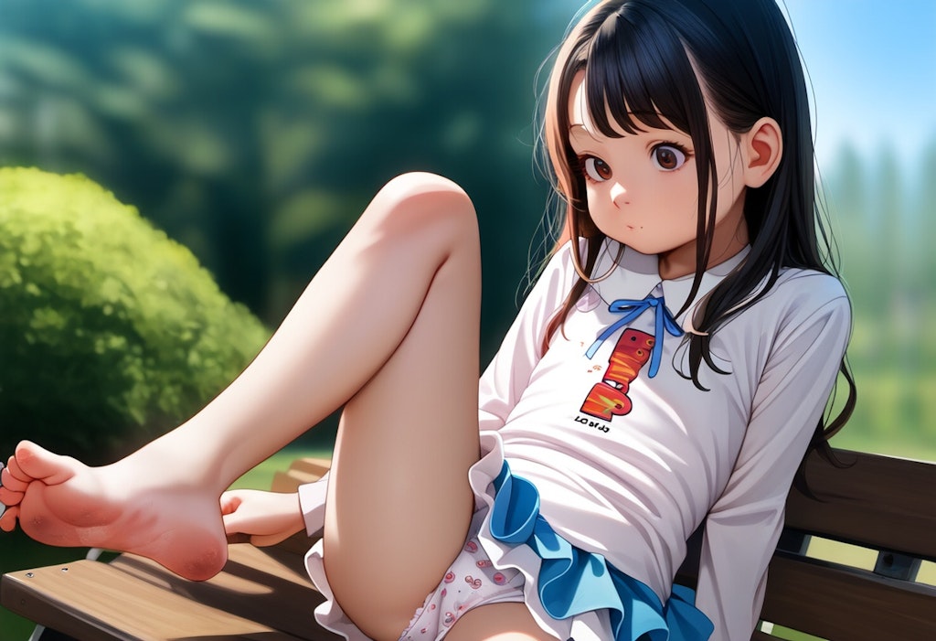 指の間に入った砂