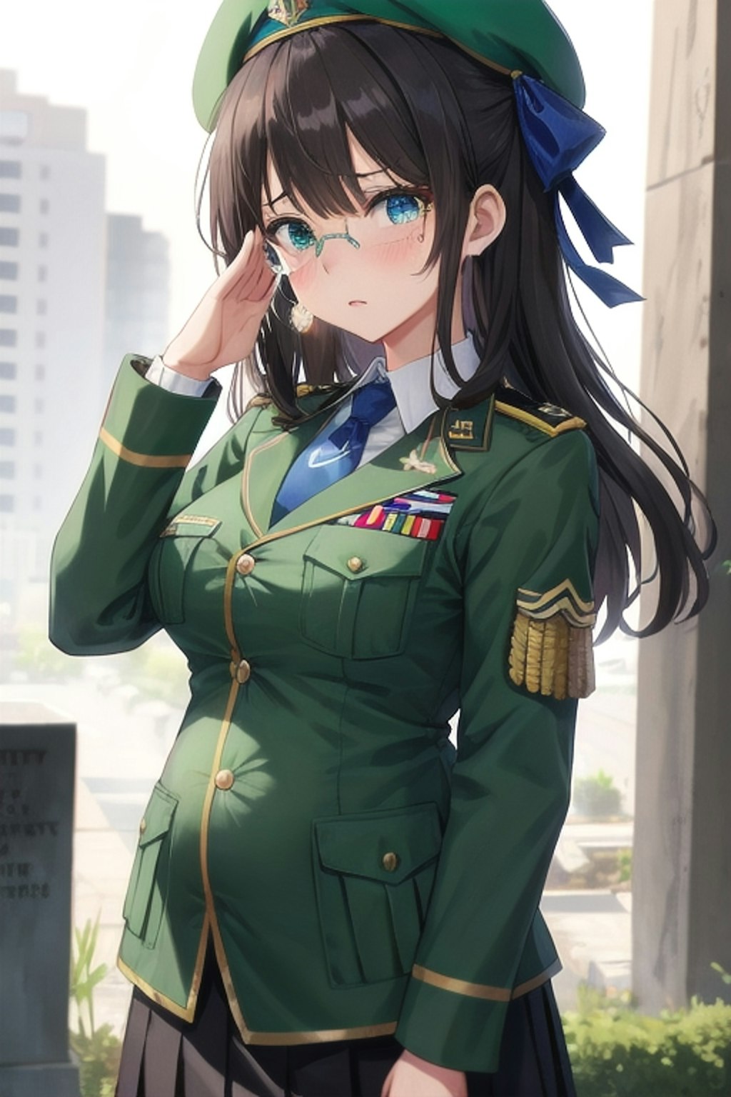 女軍人