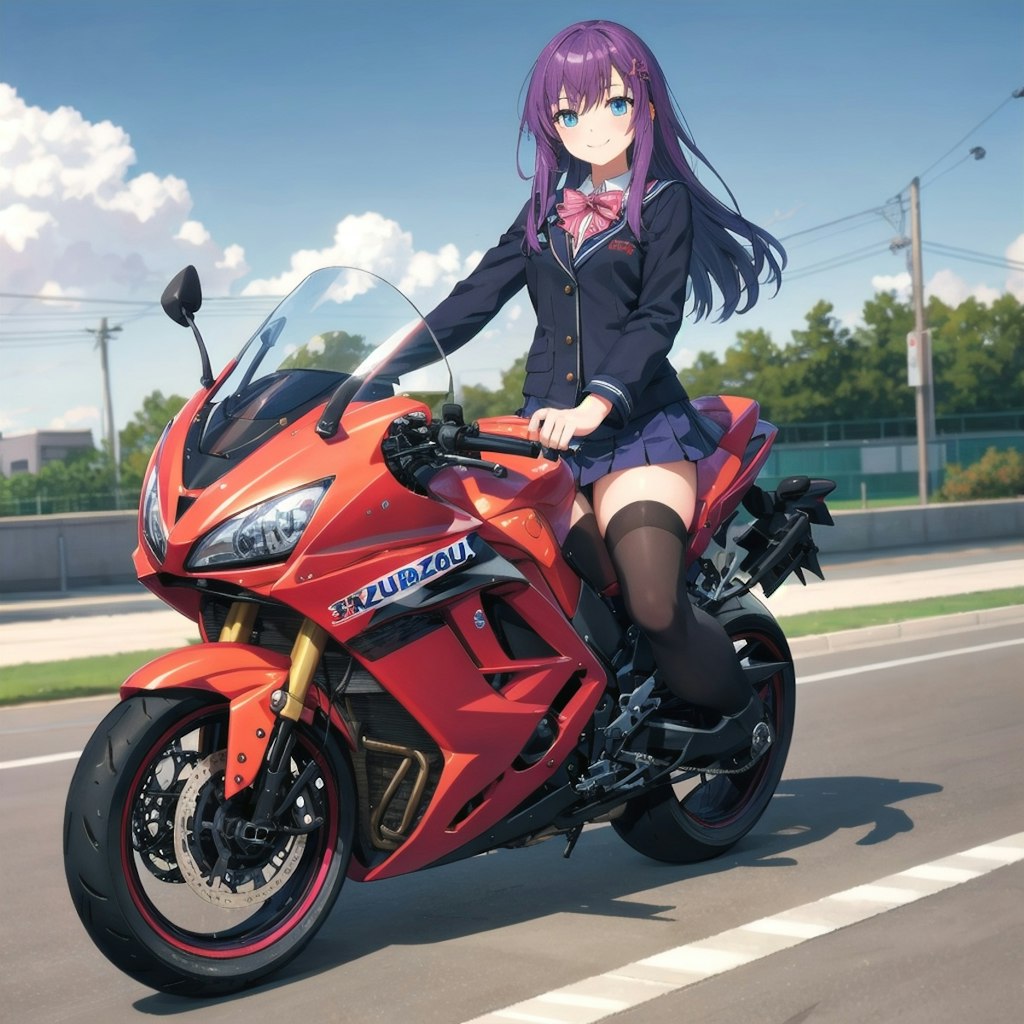 バイク女子🏍️