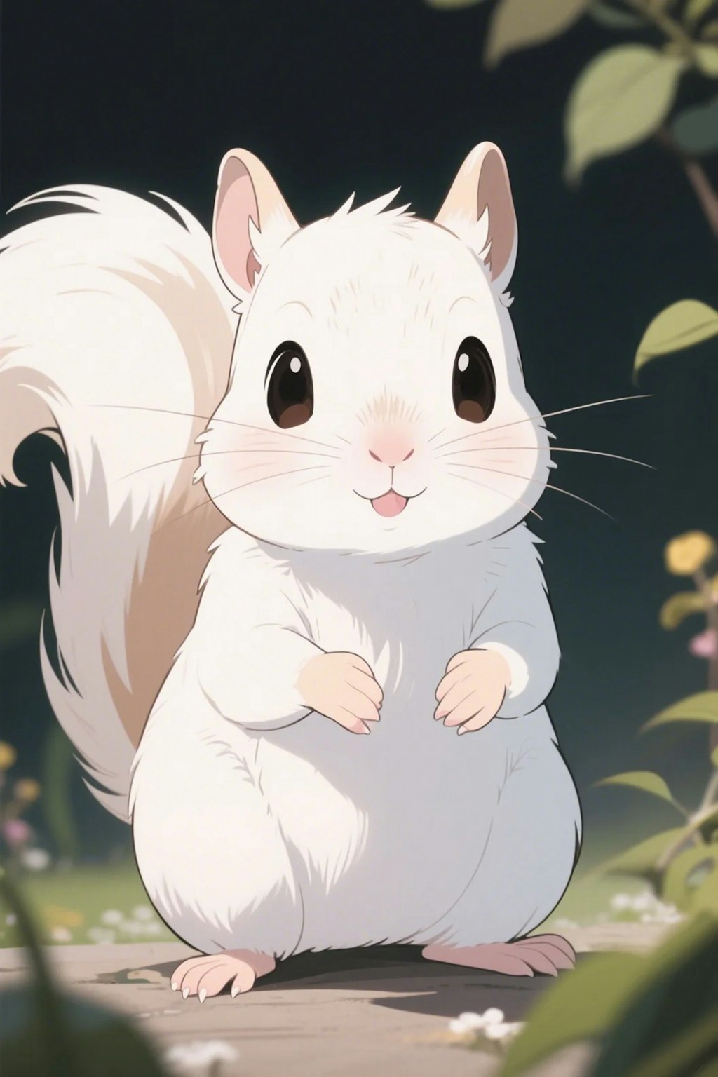 白リス