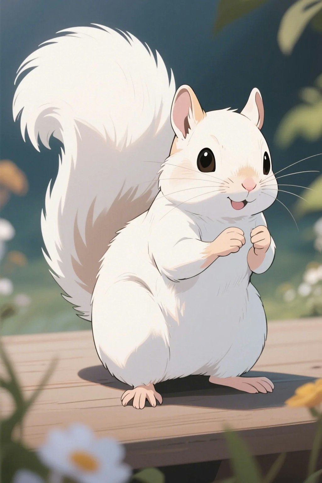 白リス
