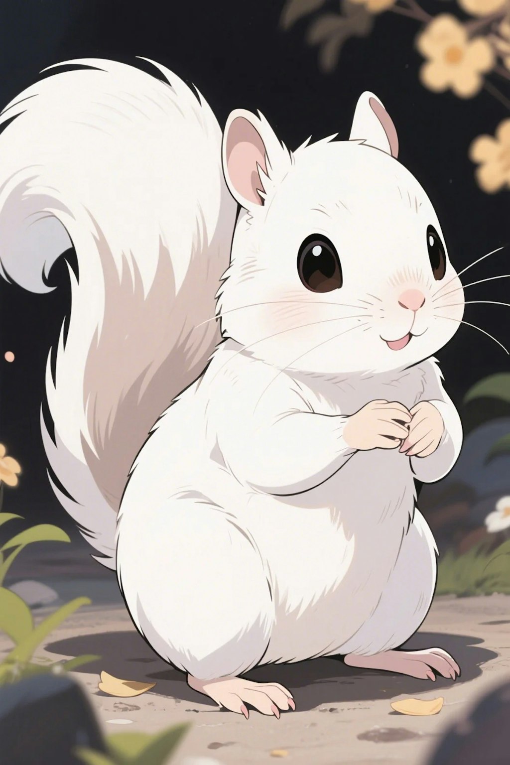 白リス
