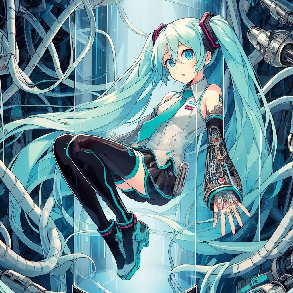 初音ミク研究所で監禁