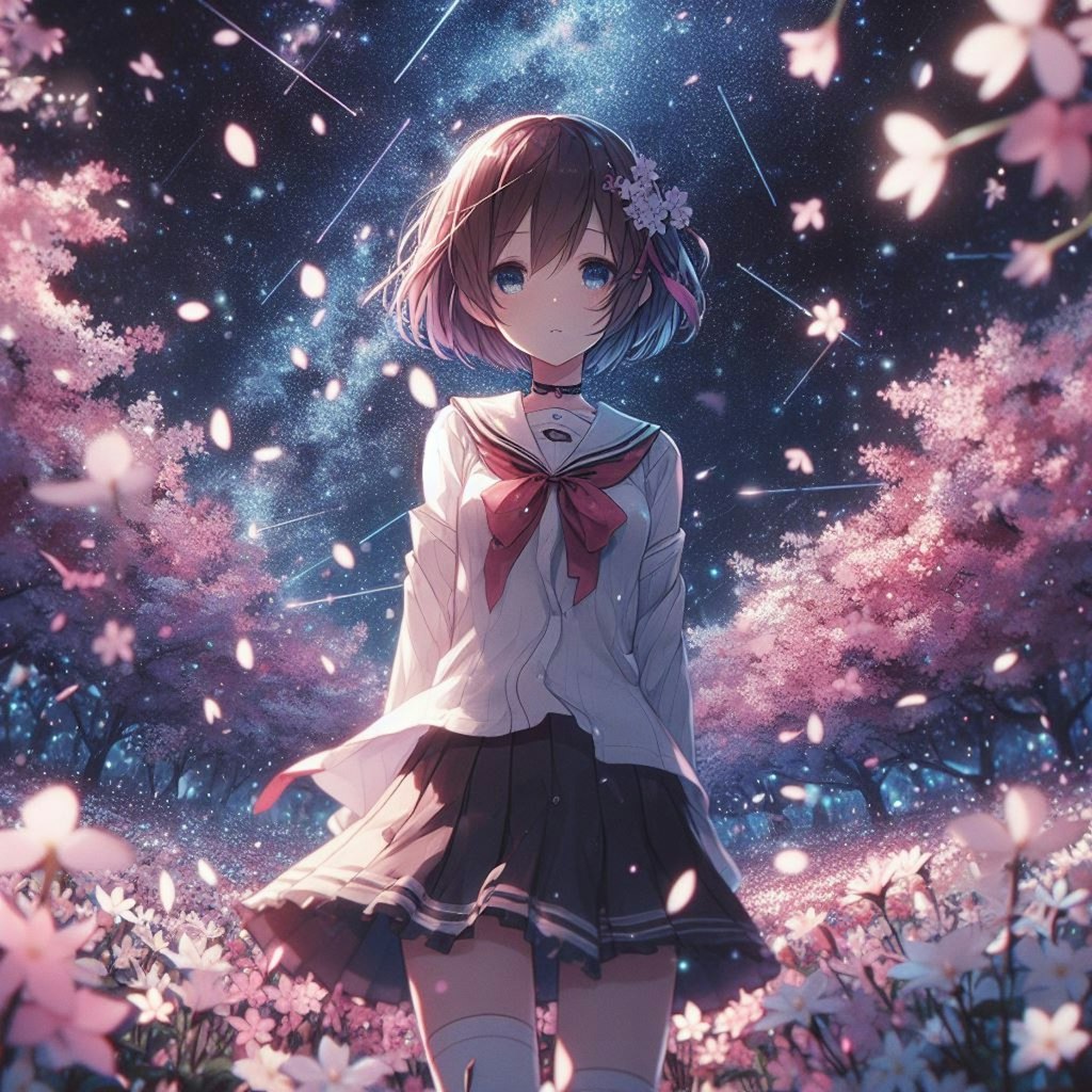 夜桜