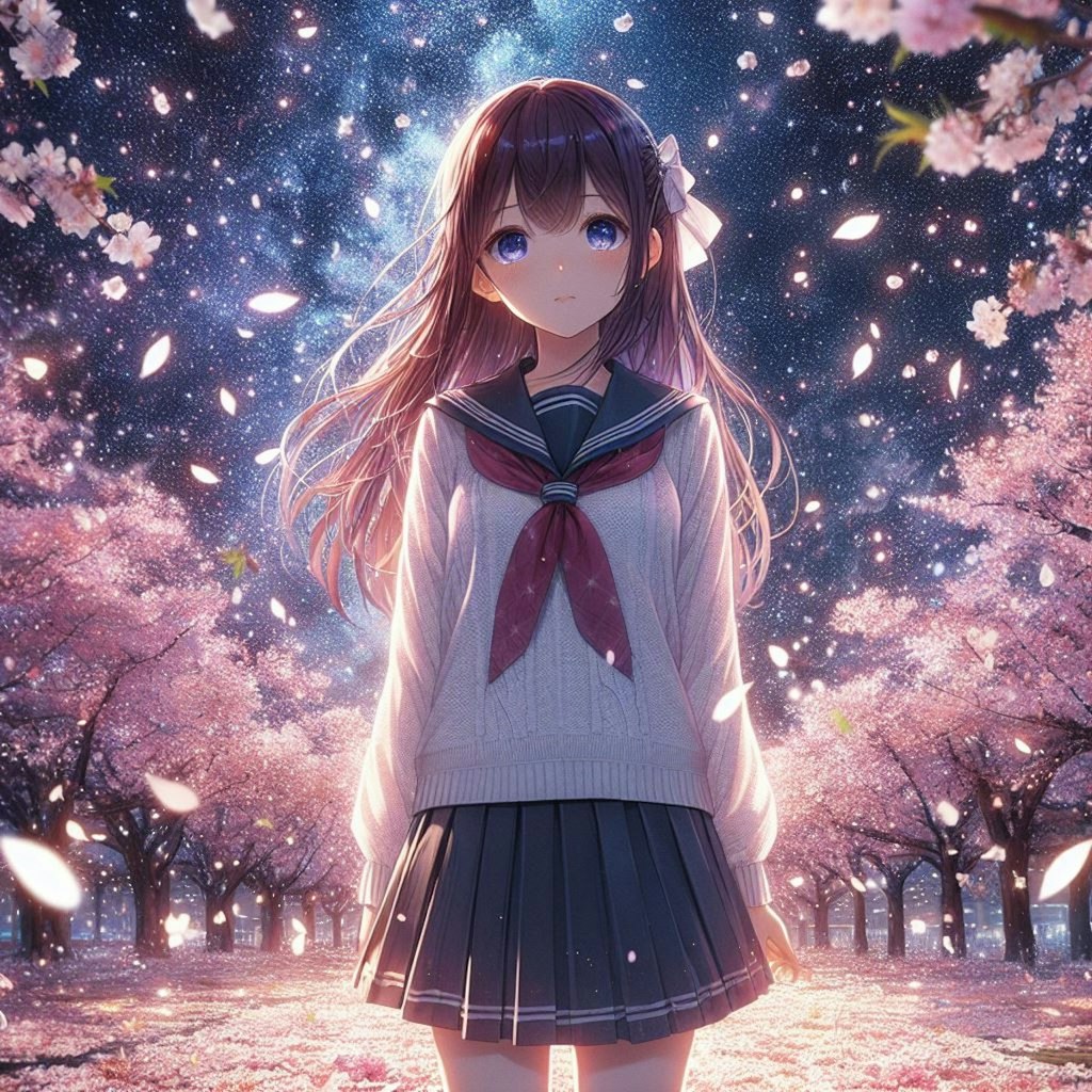 夜桜