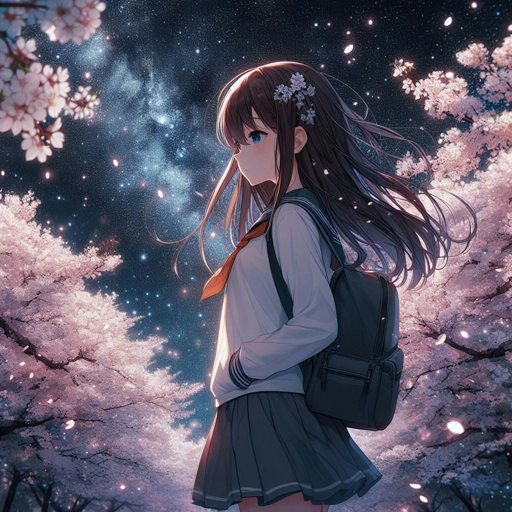 夜桜