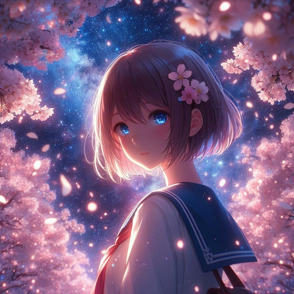 夜桜