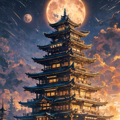 月光と城　日本のコンセプトアート