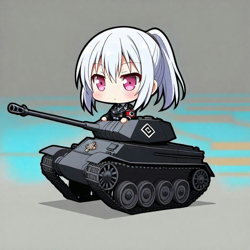 軍人さんと戦車