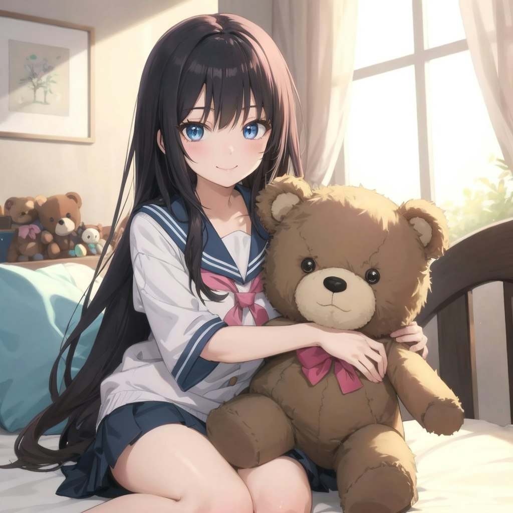 クマさんとJK