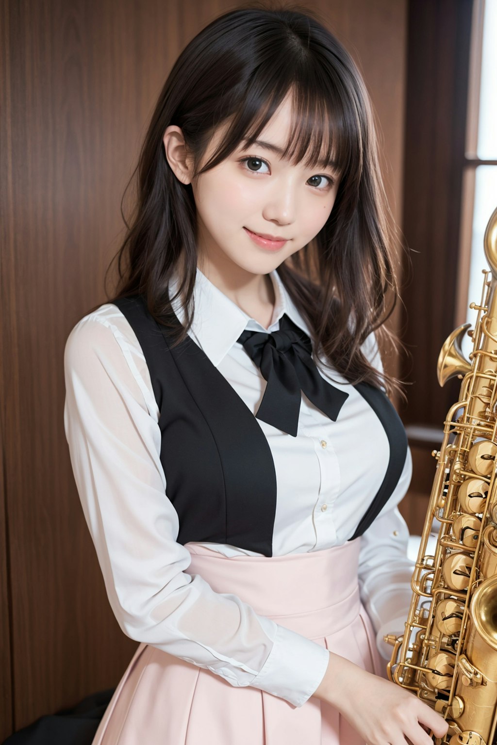 吹奏楽部の女の子