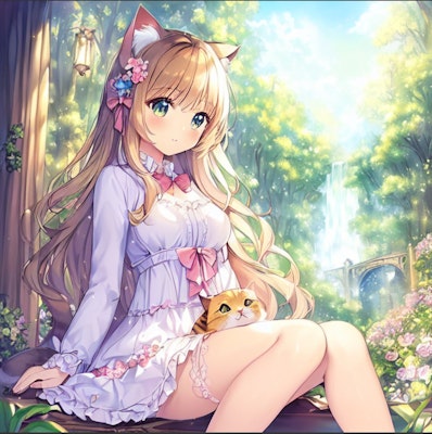 美しき森の美しき猫娘