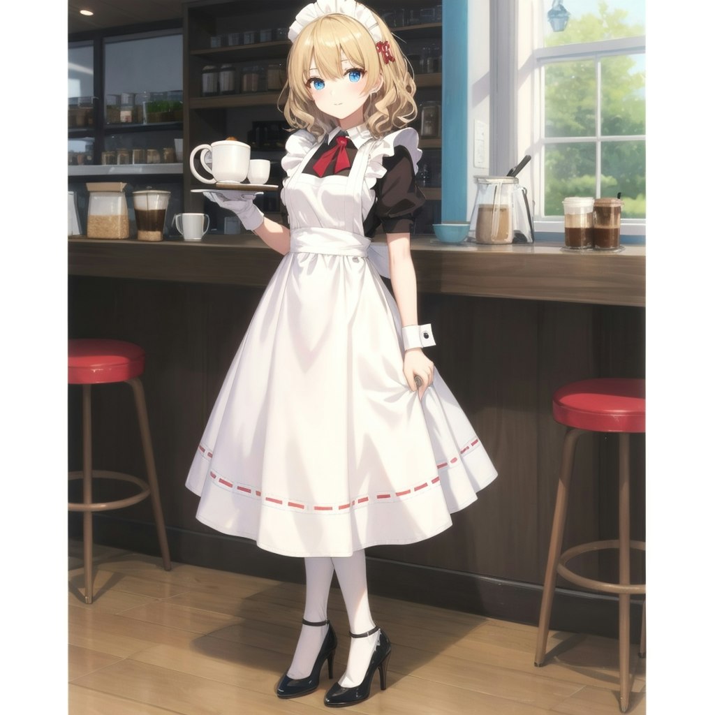 喫茶店でアルバイト