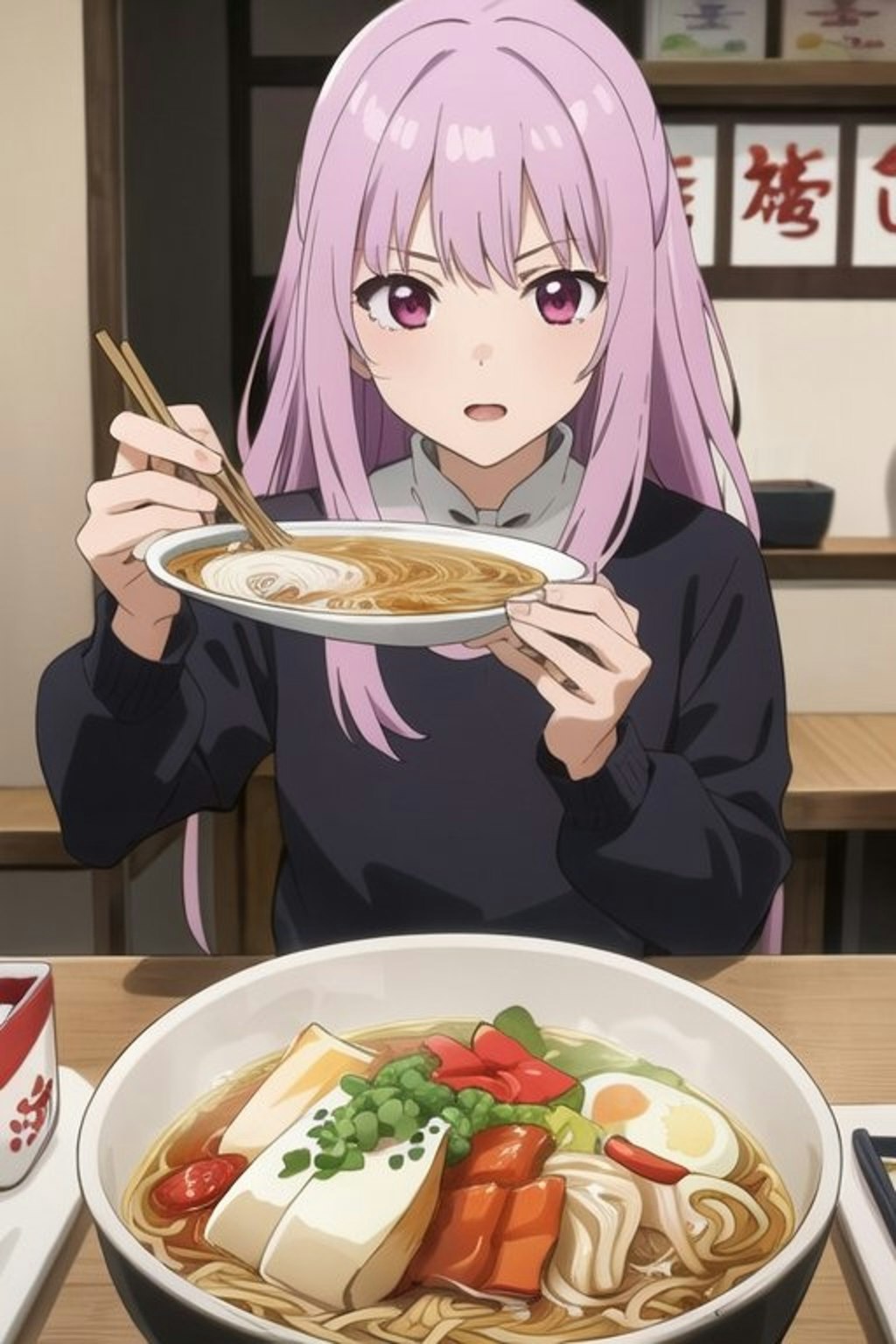 ラーメン屋の少女