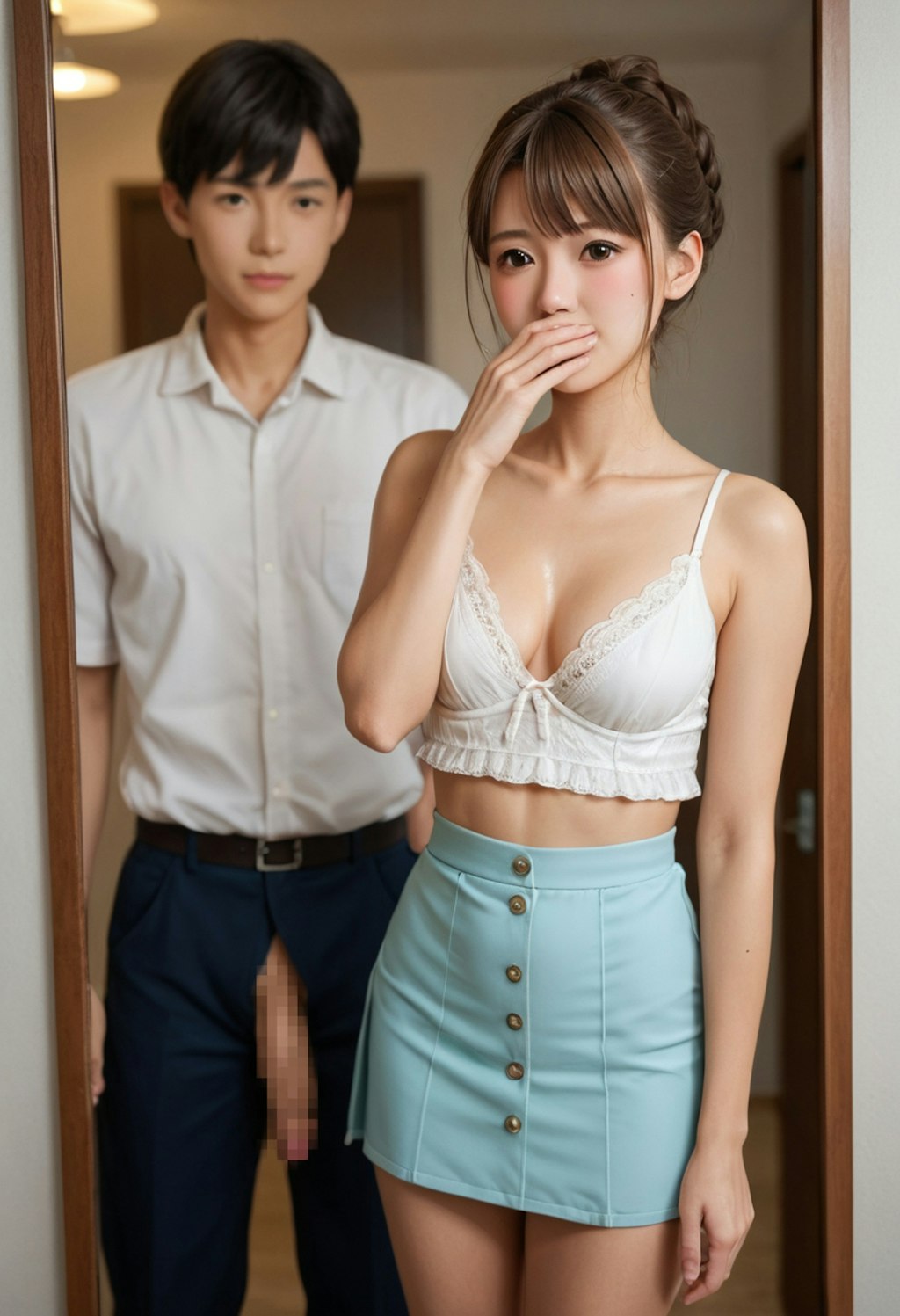 義母「うわぁ、夫のより大きいわ」