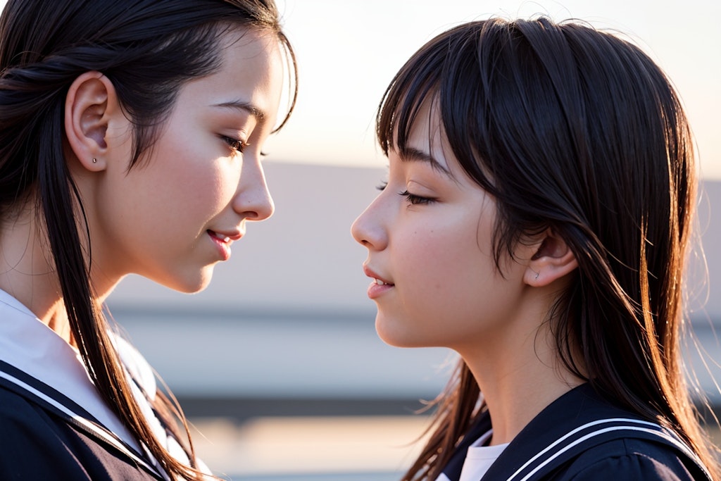 二人の帰り道（というか百合）