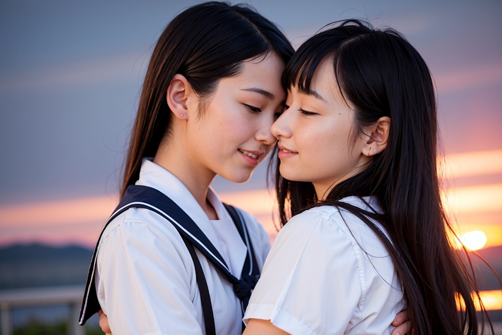 二人の帰り道（というか百合）