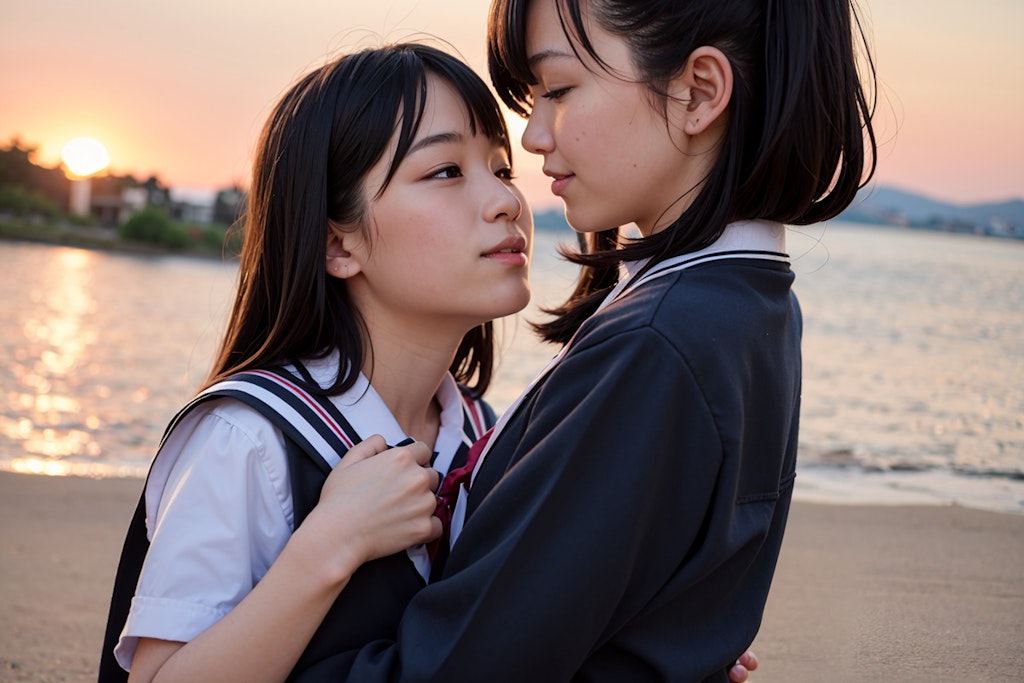 二人の帰り道（というか百合）