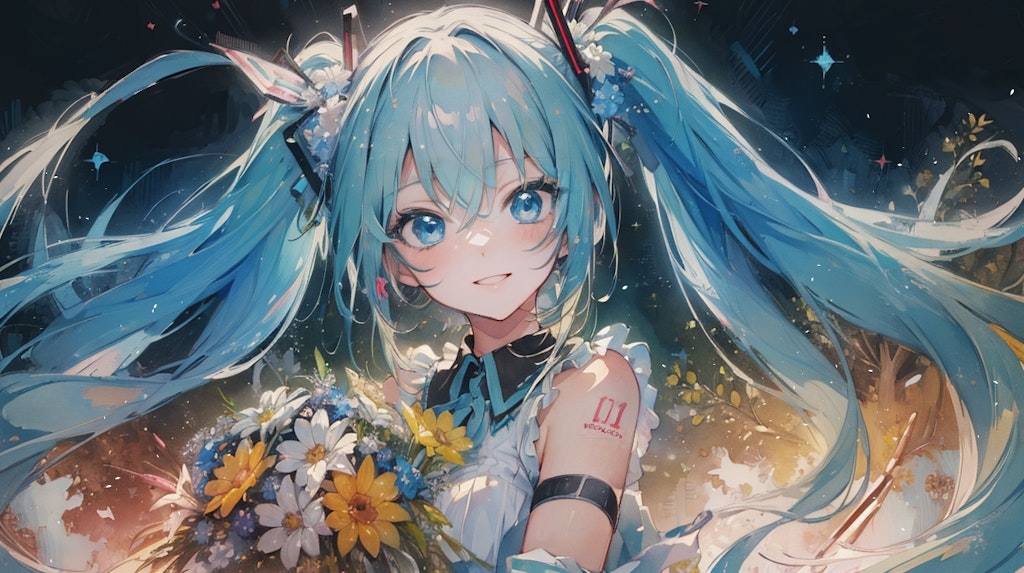 初音ミクさんお誕生日おめでとう