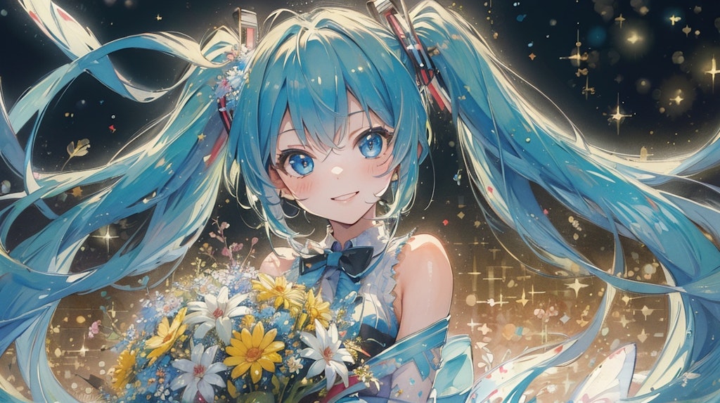 初音ミクさんお誕生日おめでとう