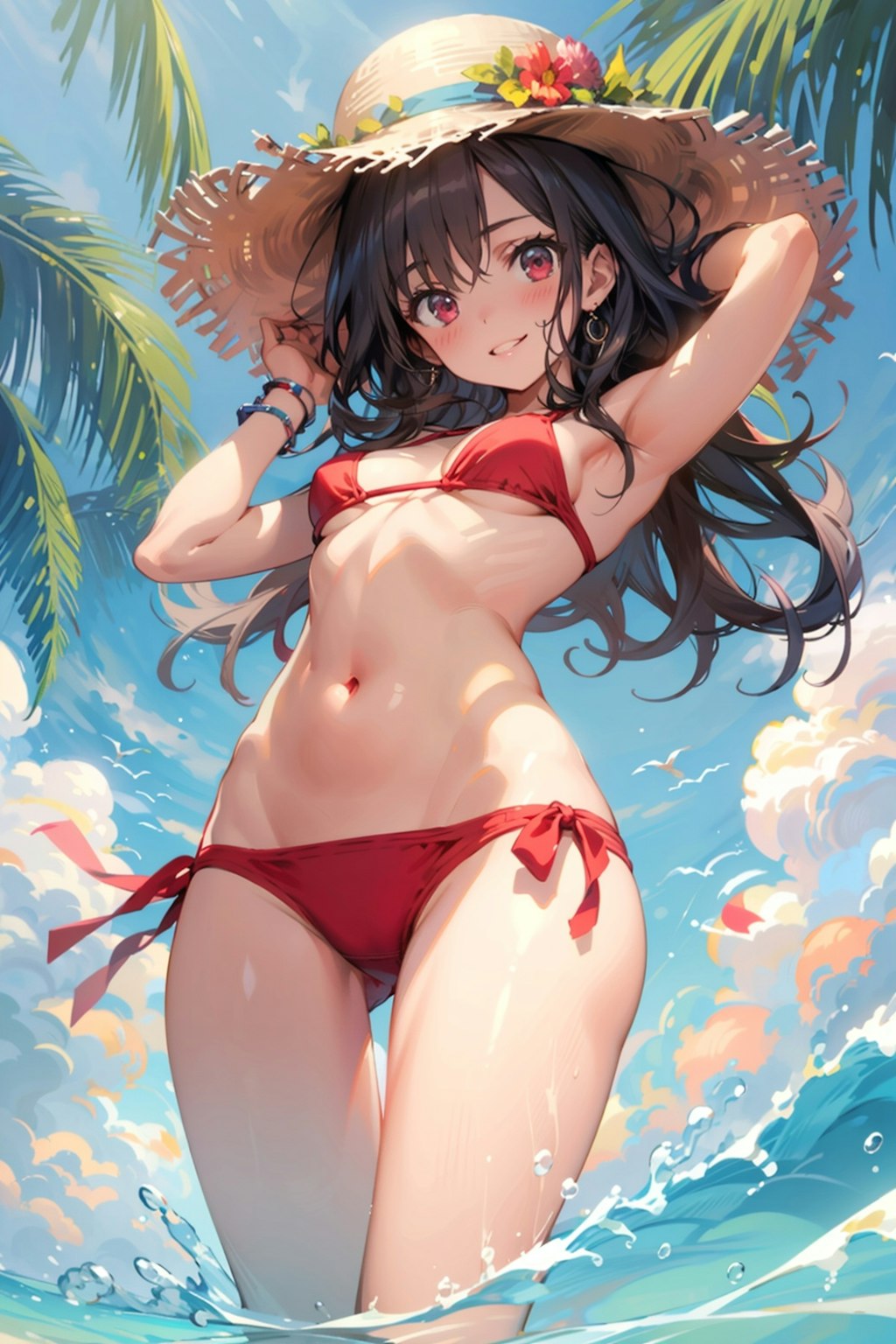 真夏の海