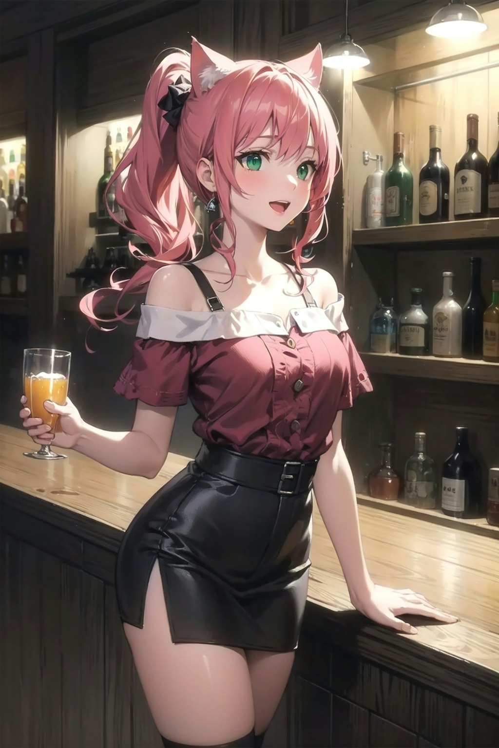 ねぇねぇ香澄さん✨これすっごく飲みやすいよ🍸キャハッ💕