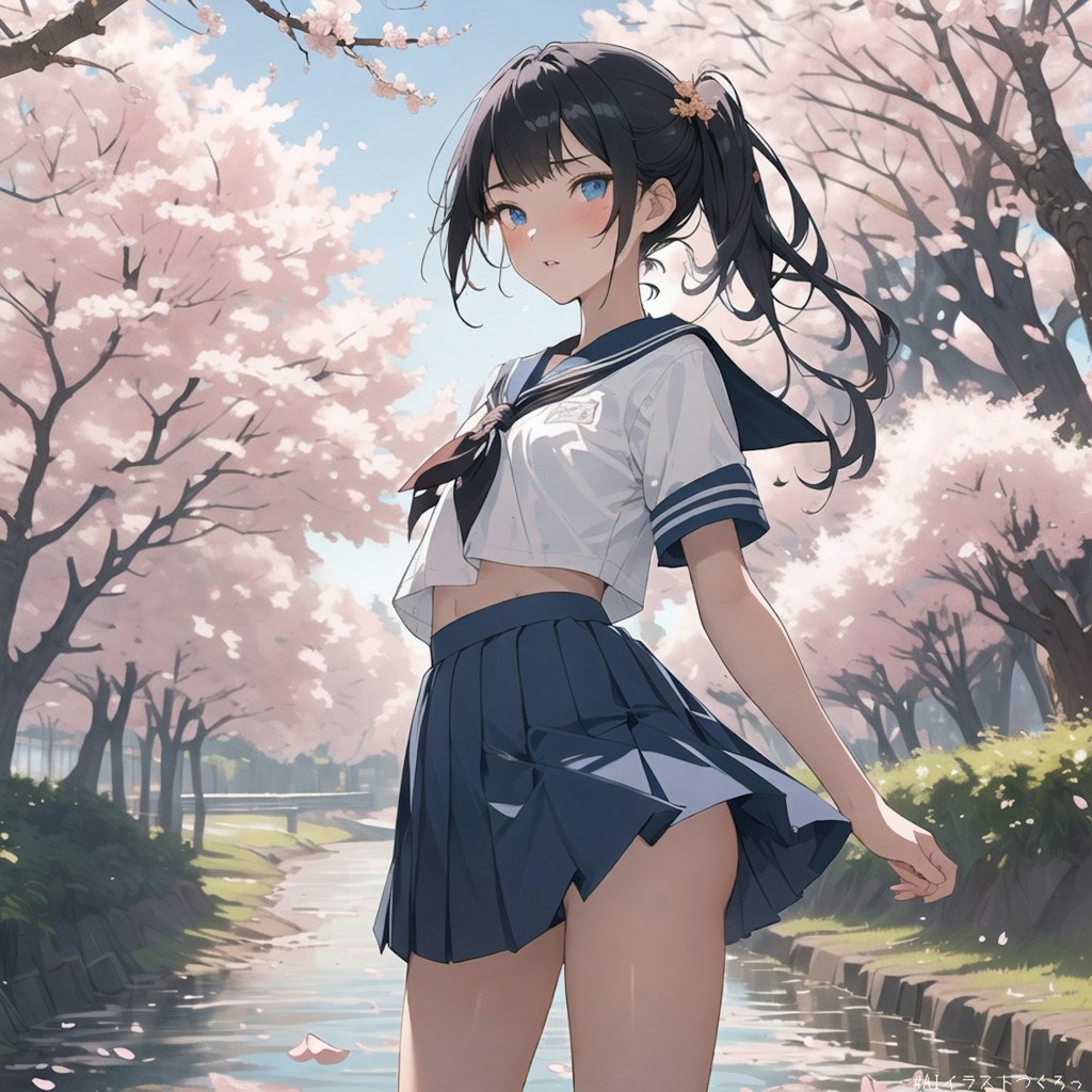 満開の桜