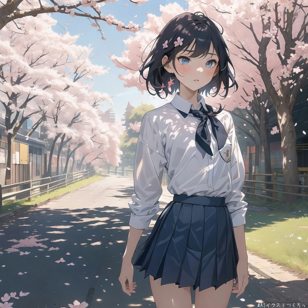 満開の桜